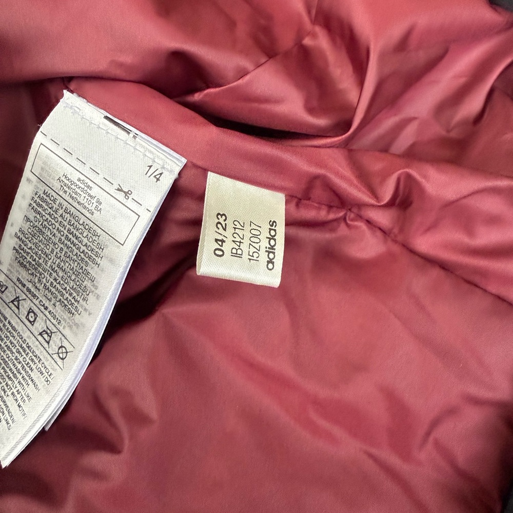 Adidas Terrex Multi Insulation Shadow Red Hiking Jacket IB4210 Women’s Size L - Picture 10 of 10